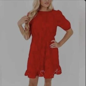 Storia Red heart Dress